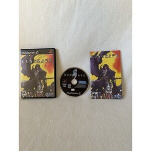 Sony PlayStation 2 (PS2): Gungrave (2002) Complete w/ Manual